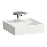 Praustuvas Laufen KARTELL 460x460x120 mm, su 1 anga maišytuvui, be perlajos 